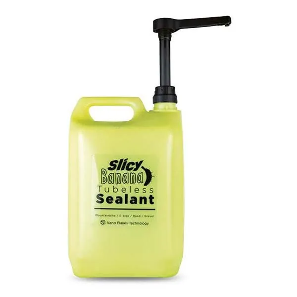 SLICY Banana Smoothy Tubeless Dichtmittel 5l, Yellow, One Size SLICY Banana Smoothy Tubeless Dichtmittel 5l, Yellow, One Size