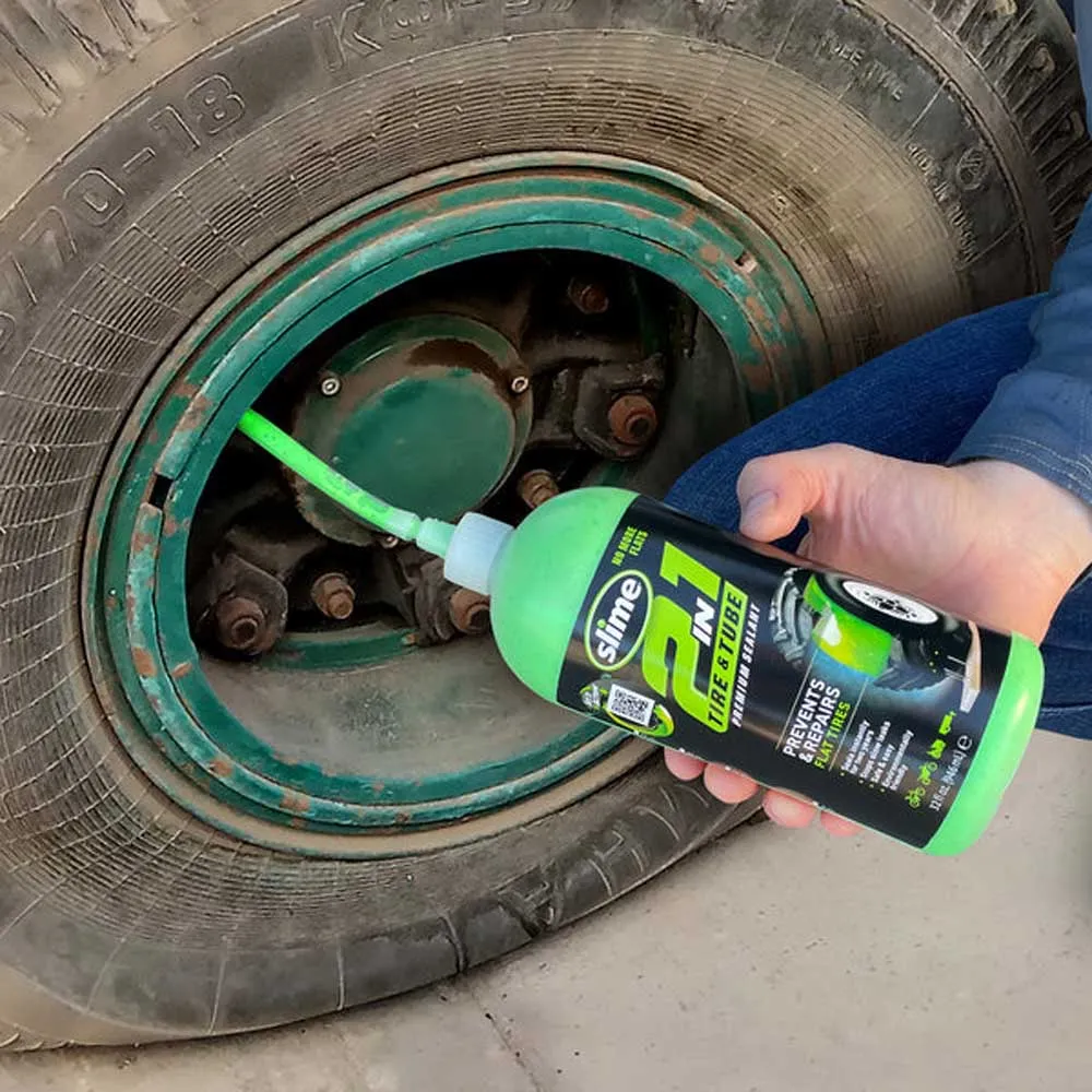 Slime 2 In 1 Tubeless 946ml Tubeless Dichtmittel, Green, One Size Slime 2 In 1 Tubeless 946ml Tubeless Dichtmittel, Green, One Size