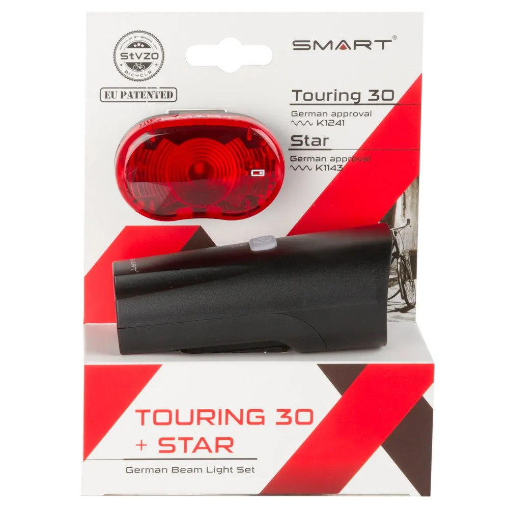 Smart Touring 30 Lichtset, Black, One Size Smart Touring 30 Lichtset, Black, One Size