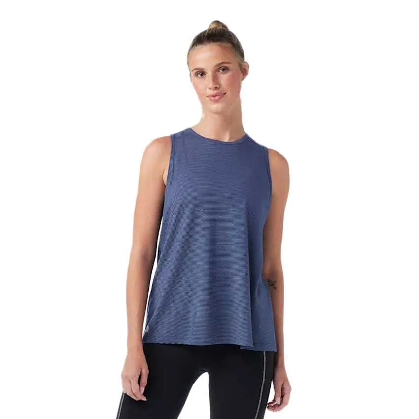 SmartWool Active Mesh High Neck ärmelloses T-shirt