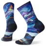SmartWool Athlete Edition Run Print Crew Socken female, Multicolour