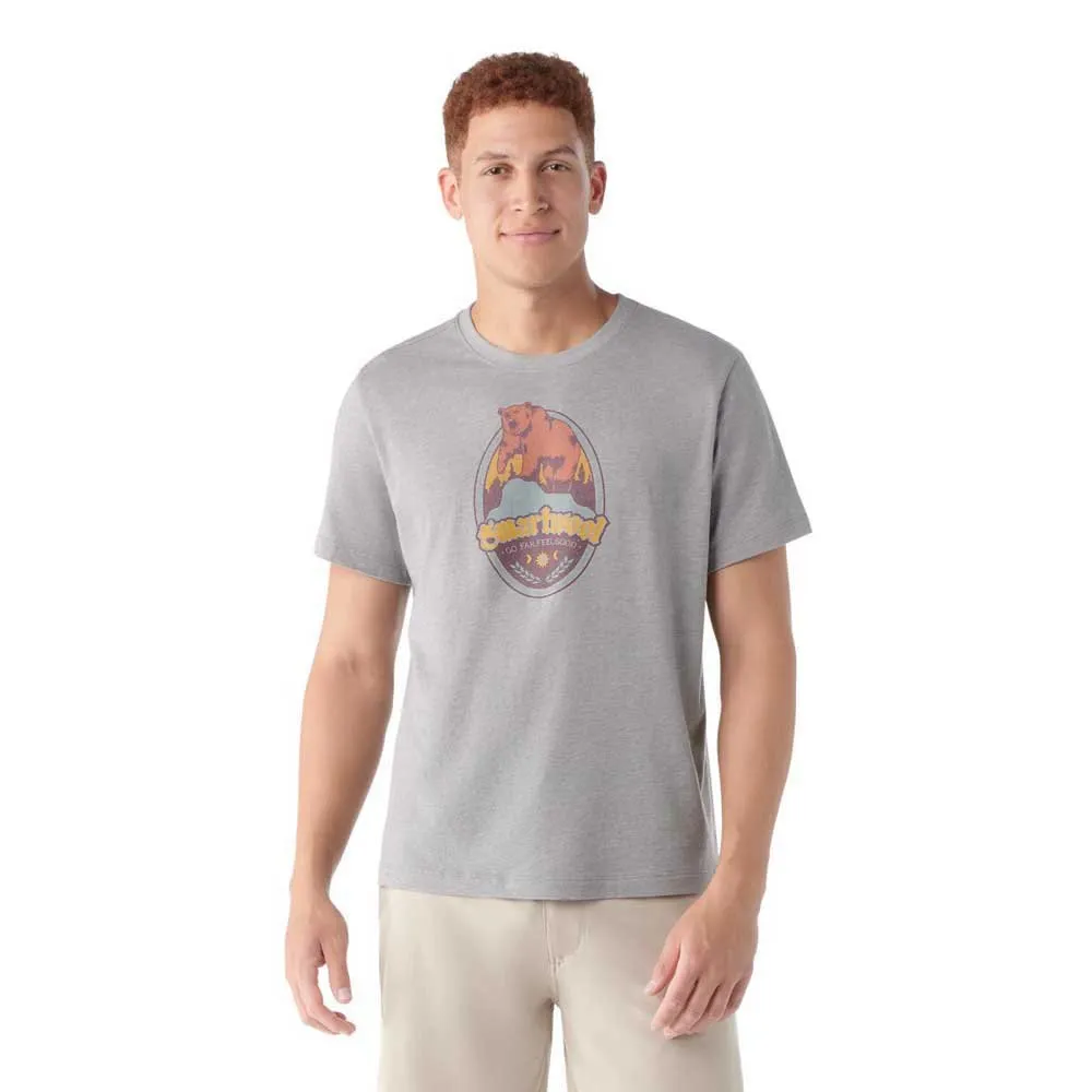 SmartWool Bear Label Graphic Slim Fit Kurzarm-t-shirt