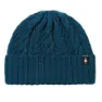 SmartWool Cable Knit Mütze, Twilight blue donegal