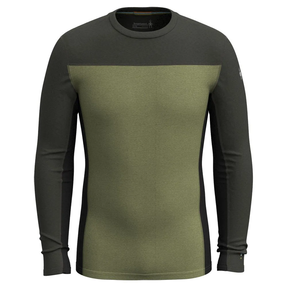 SmartWool Classic Thermal Merino Colorblock Crew Langarm-baselayer SmartWool Classic Thermal Merino Colorblock Crew Langarm-baselayer