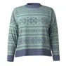 SmartWool Edgewood Heritage Crew Pullover, Arctic green
