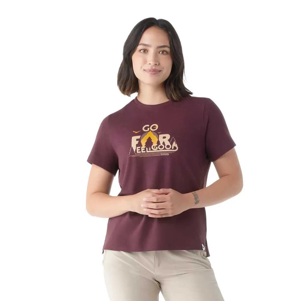 SmartWool Go Far Feel Good Graphic Kurzarm-t-shirt SmartWool Go Far Feel Good Graphic Kurzarm-t-shirt