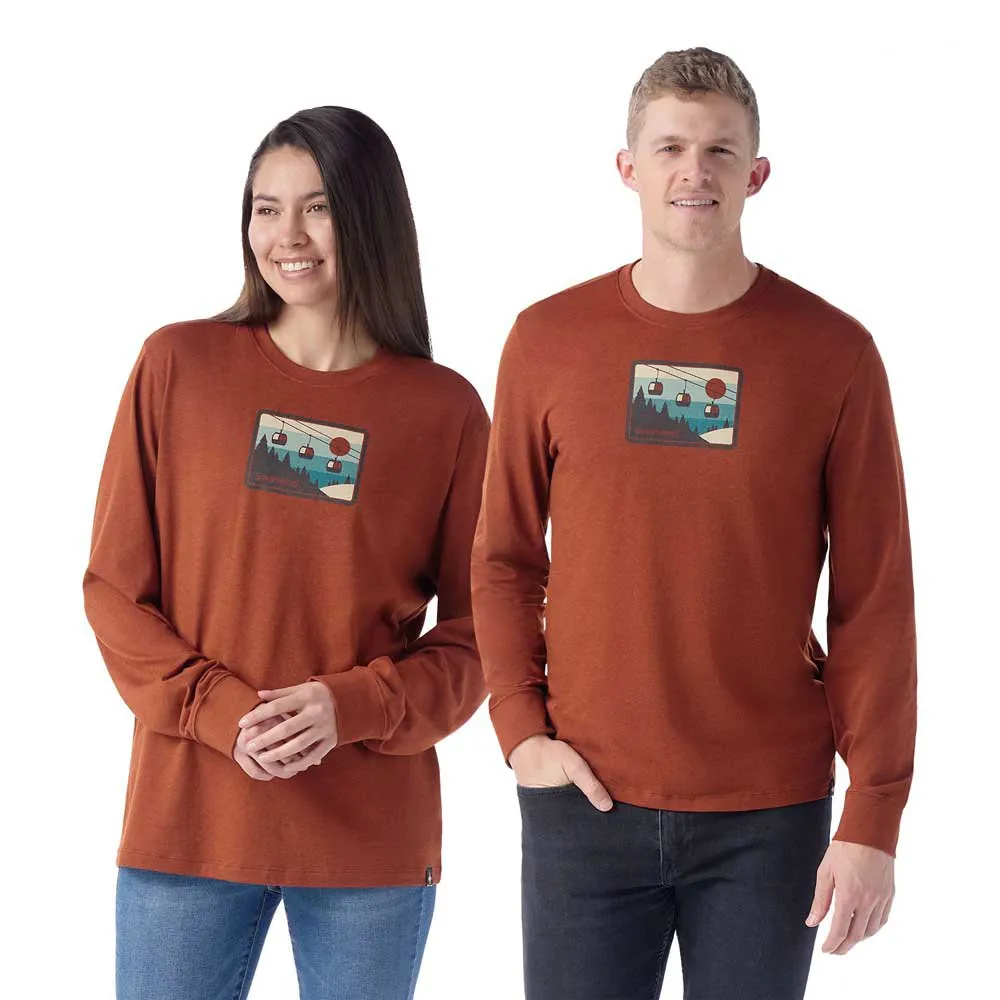 SmartWool Gondola Ride Graphic Langarm-t-shirt SmartWool Gondola Ride Graphic Langarm-t-shirt