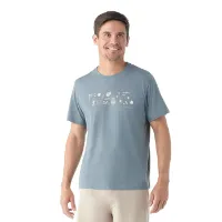 SmartWool Gone Camping Graphic Slim Fit Kurzarm-t-shirt