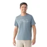 SmartWool Gone Camping Graphic Slim Fit Kurzarm-t-shirt, Pewter blue
