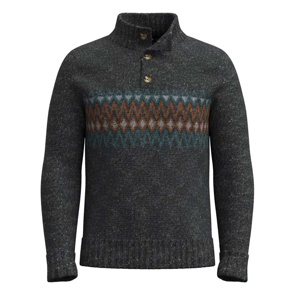 SmartWool Heavy Henley Pullover, Charcoal heather SmartWool Heavy Henley Pullover, Charcoal heather