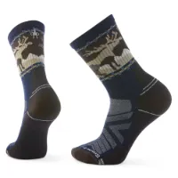SmartWool Hike Light Cushion Mountain Moose Crew Socken SmartWool Hike Light Cushion Mountain Moose Crew Socken