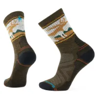 SmartWool Hike Light Cushion Mountain Moose Crew Socken