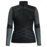 SmartWool Intraknit Thermal Merino Colorblock Halbzippullover, Black