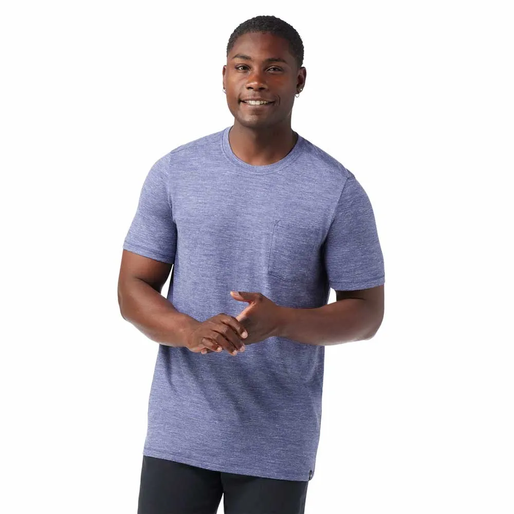 SmartWool Merino Hemp Blend Pocket Kurzarm-t-shirt SmartWool Merino Hemp Blend Pocket Kurzarm-t-shirt