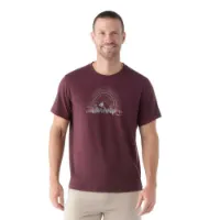 SmartWool Never Summer Mountain Graphic Slim Fit Kurzarm-t-shirt