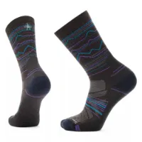 SmartWool Performance Hike Light Cushion Mountain Range Pattern Crew-socken SmartWool Performance Hike Light Cushion Mountain Range Pattern Crew-socken