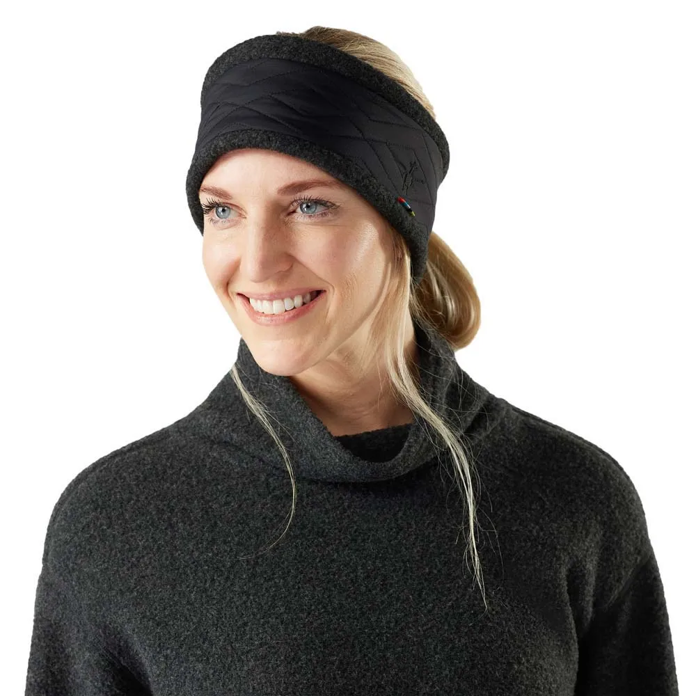 SmartWool Quilted Fleece Stirnband male, Black SmartWool Quilted Fleece Stirnband male, Black