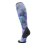 SmartWool Ski Targeted Cushion Lotus Print Otc Socken, Black