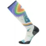 SmartWool Ski Zero Cushion Rainbow Trails Print Otc Socken