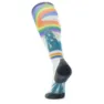 SmartWool Ski Zero Cushion Rainbow Trails Print Otc Socken