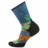 SmartWool Trail Run Targeted Cushion Mountain Print Crew Socken