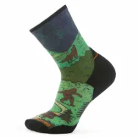 SmartWool Trail Run Targeted Cushion Neature Print Crew Socken male