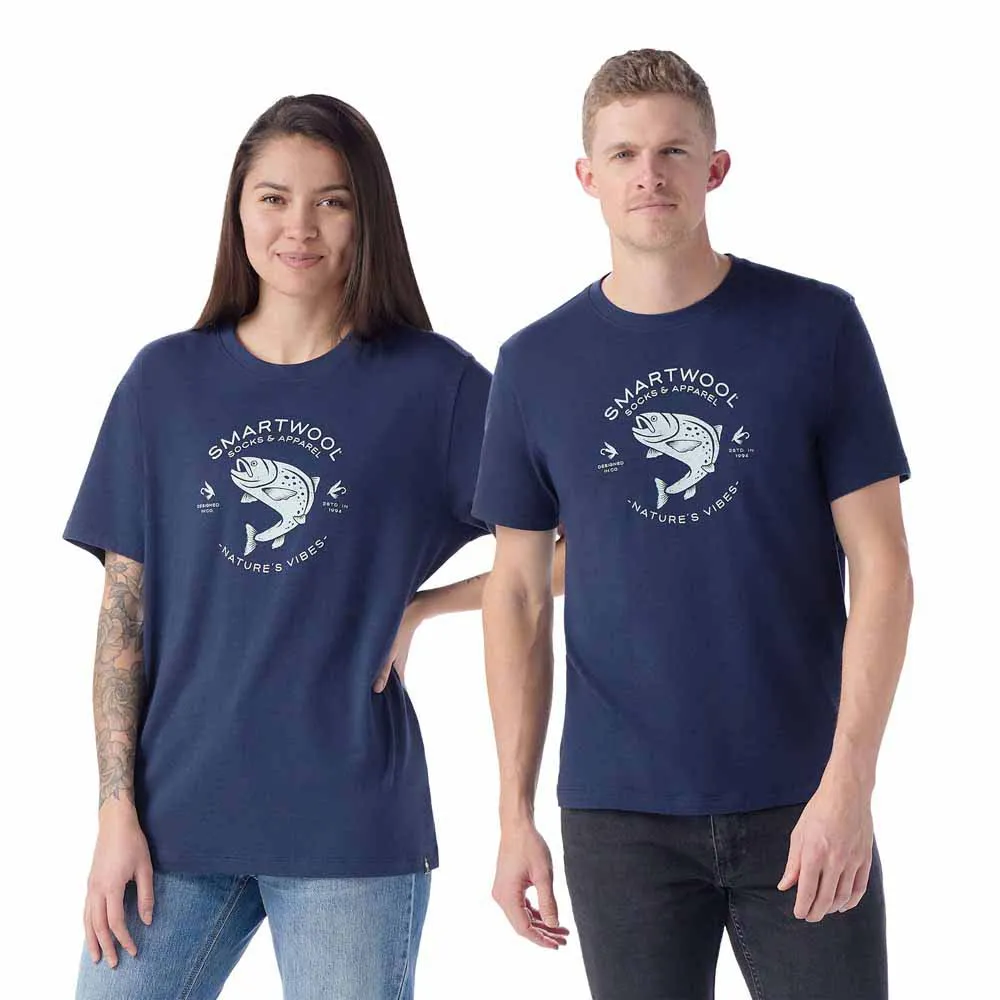 SmartWool Trout Fishing Graphic Kurzarm-t-shirt SmartWool Trout Fishing Graphic Kurzarm-t-shirt