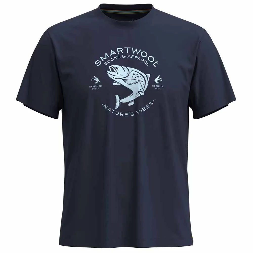SmartWool Trout Fishing Graphic Kurzarm-t-shirt SmartWool Trout Fishing Graphic Kurzarm-t-shirt