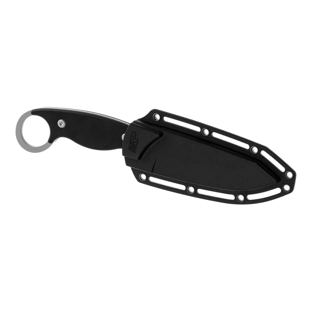 Smith Extreme Ops Chokehold Karambit Fixed Messer, Black, One Size Smith Extreme Ops Chokehold Karambit Fixed Messer, Black, One Size