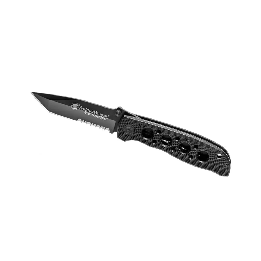 Smith Extreme Ops Ck5tbs Serrated Tanto Taschenmesser, Black, One Size Smith Extreme Ops Ck5tbs Serrated Tanto Taschenmesser, Black, One Size