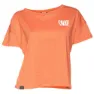 Snap Climbing Crop Hemp Kurzarm-t-shirt, Terracota