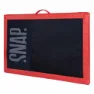 Snap Climbing Grand Plaster Crashpad, Dark grey / grenadine
