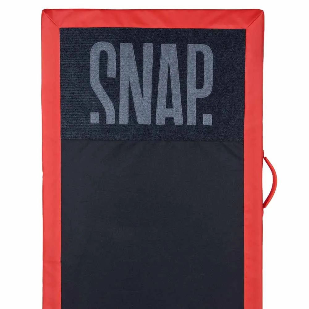 Snap Climbing Grand Plaster Crashpad, Dark grey / grenadine