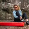 Snap Climbing Grand Plaster Crashpad, Dark grey / grenadine
