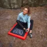 Snap Climbing Grand Plaster Crashpad, Dark grey / grenadine