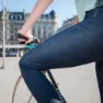 Snap Climbing Skinny Jean Hosen, Blue denim