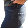 Snap Climbing Skinny Jean Hosen, Blue denim