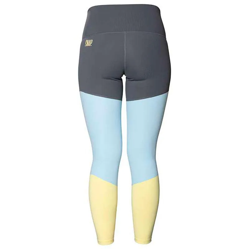 Snap Climbing Three-colored Leggings, Multicolor Snap Climbing Three-colored Leggings, Multicolor