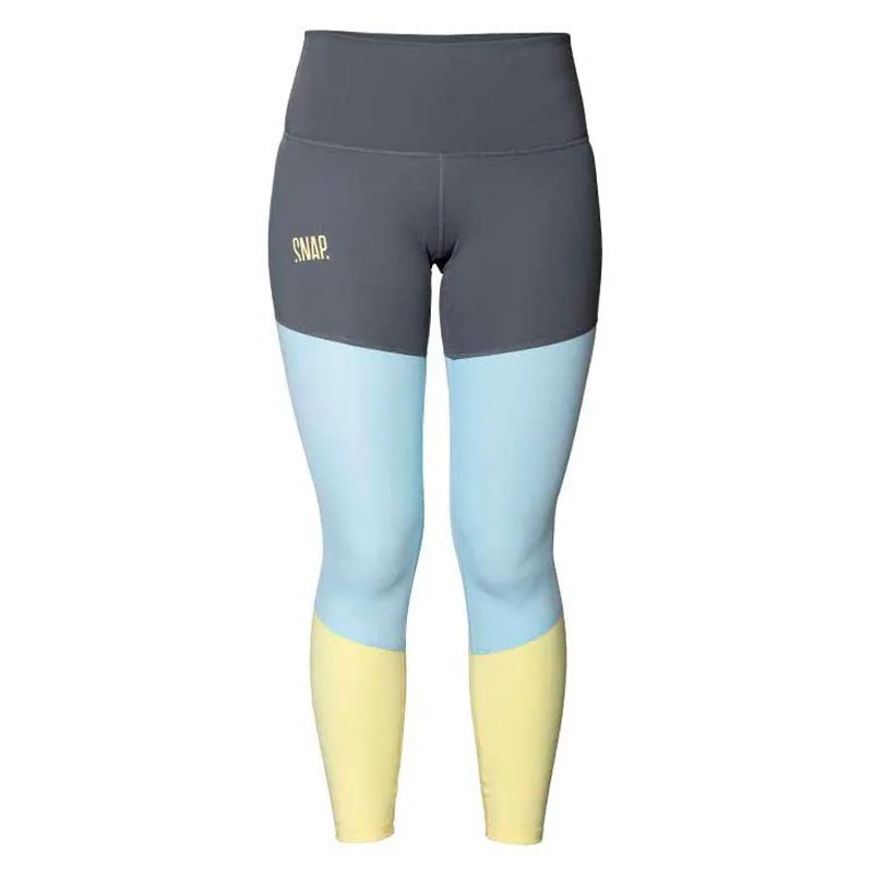 Snap Climbing Three-colored Leggings, Multicolor Snap Climbing Three-colored Leggings, Multicolor