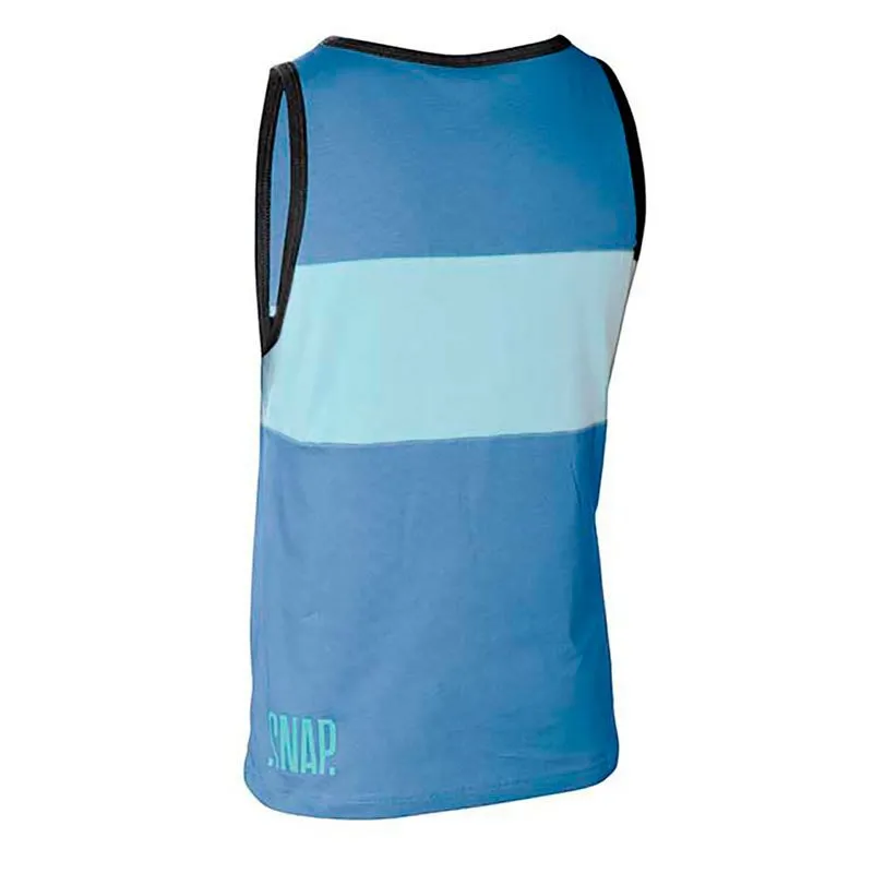 Snap Climbing Two-colored Pocket ärmelloses T-shirt, Steel blue Snap Climbing Two-colored Pocket ärmelloses T-shirt, Steel blue