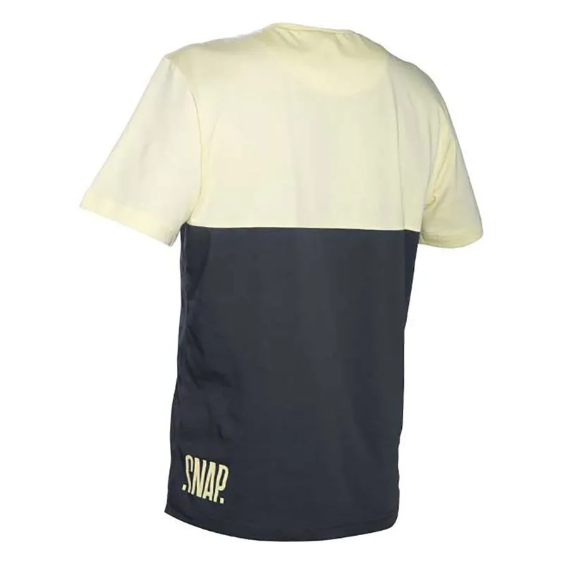 Snap Climbing Two-colored Pocket Kurzarm-t-shirt