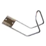 Softee Rostfrei Halterung Für Rettungsring unisex, Silver, 17 x 7 x 16cm
