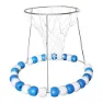 Softee Schwimmender Korb Aus Edelstahl Für Pool, White / blue, 52 x 40cm