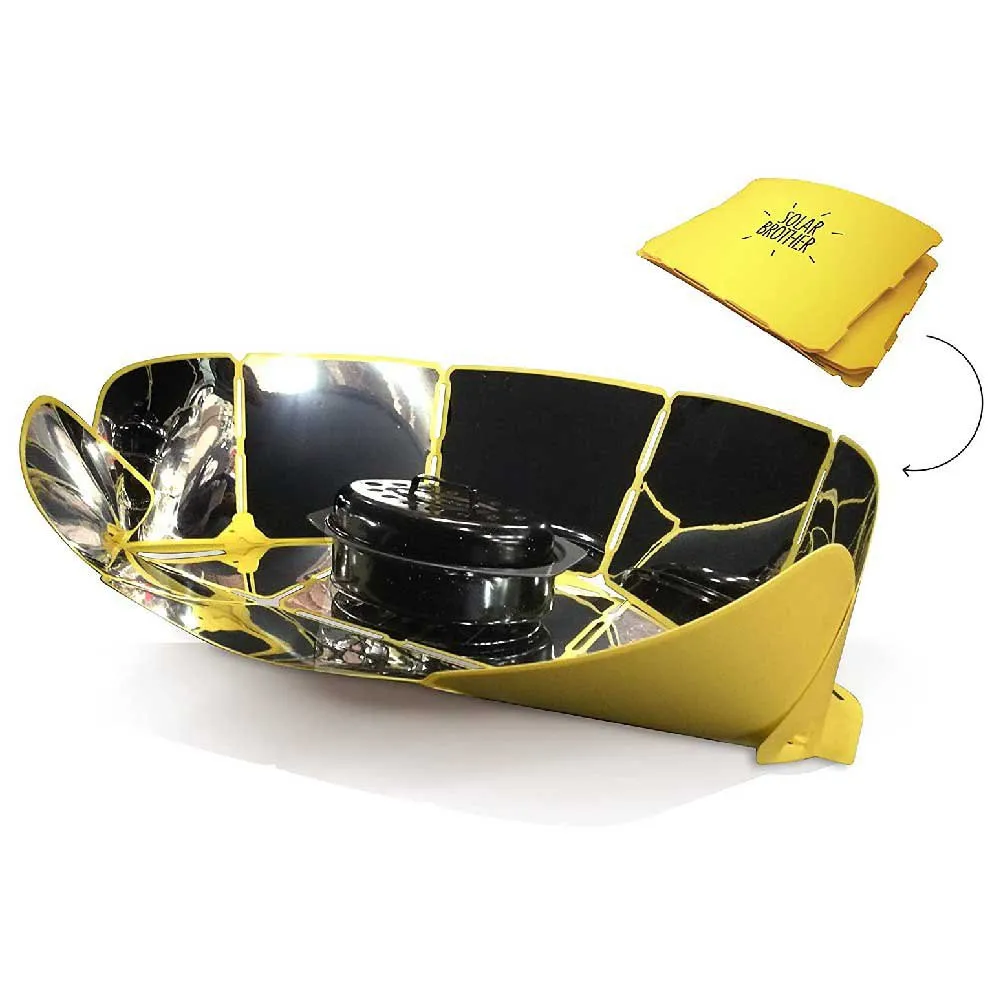 Solar Brother Sungood Faltbare Solarküche, Yellow, One Size Solar Brother Sungood Faltbare Solarküche, Yellow, One Size