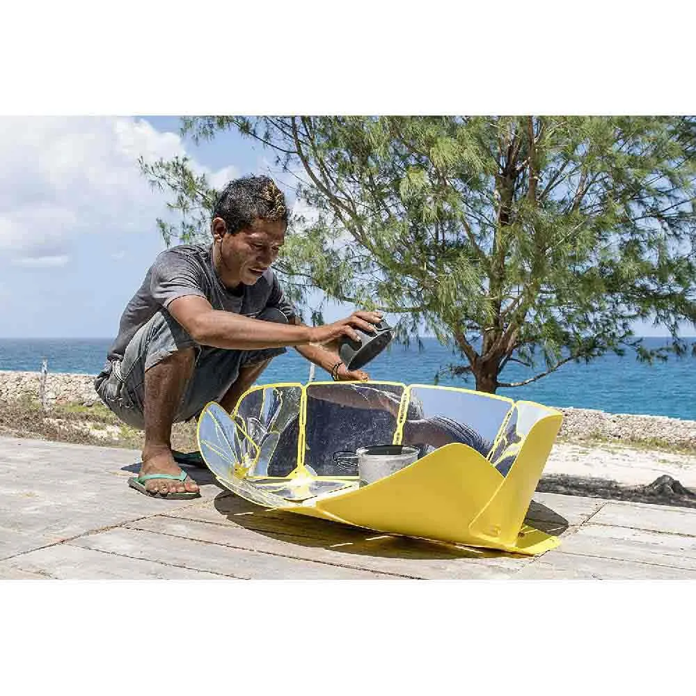 Solar Brother Sungood Faltbare Solarküche, Yellow, One Size Solar Brother Sungood Faltbare Solarküche, Yellow, One Size