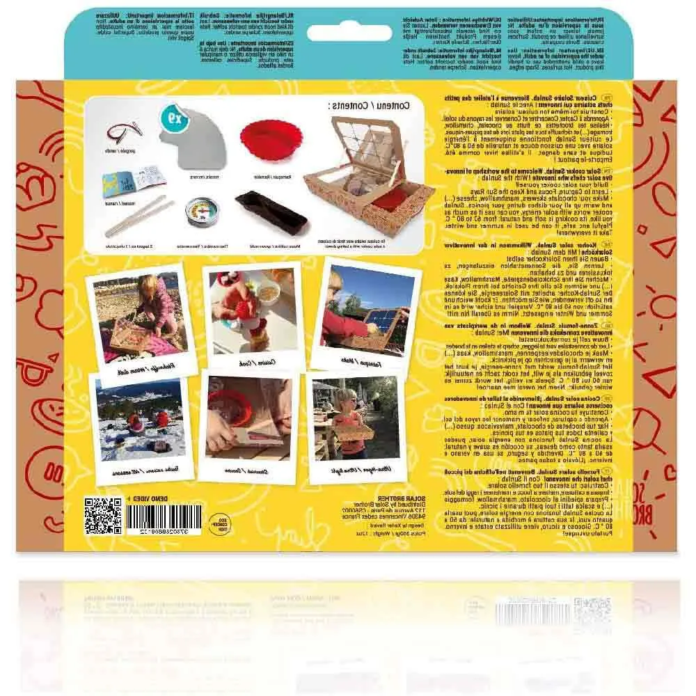 Solar Brother Sunlab Kids Solarküche, Yellow / brown, One Size Solar Brother Sunlab Kids Solarküche, Yellow / brown, One Size