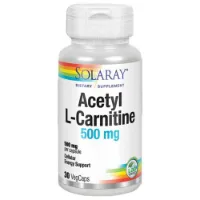 Solaray Acetyl-l-carnitin 500 Mg 30 Einheiten Solaray Acetyl-l-carnitin 500 Mg 30 Einheiten