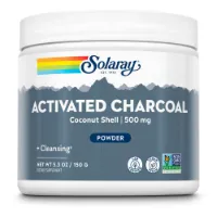 Solaray Aktivkohle Coco 150gr Solaray Aktivkohle Coco 150gr