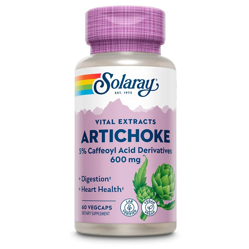 Solaray Artischocke 300 Mg 60 Einheiten, Lila, One Size Solaray Artischocke 300 Mg 60 Einheiten, Lila, One Size