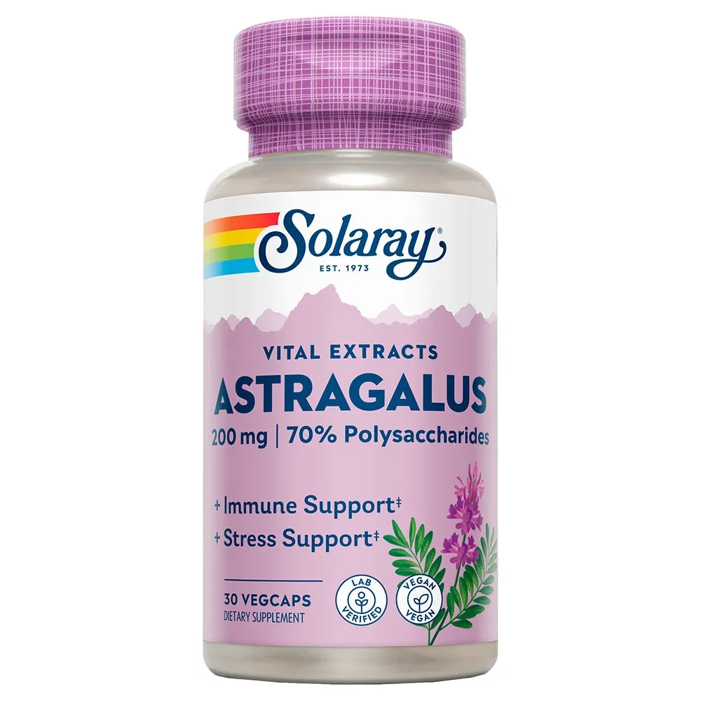 Solaray Astragaluswurzelextrakt 200 Mg 30 Einheiten, Lila, One Size Solaray Astragaluswurzelextrakt 200 Mg 30 Einheiten, Lila, One Size